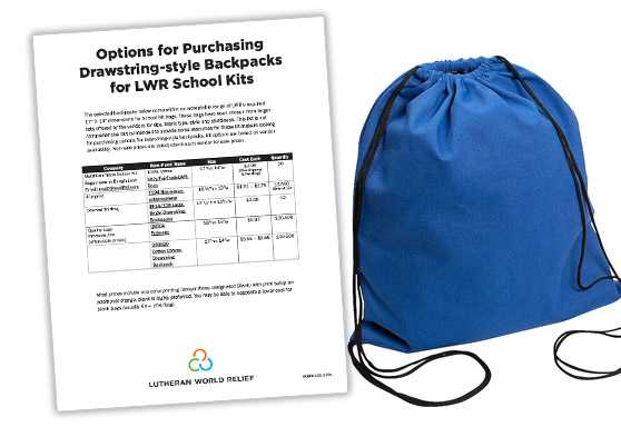 School Kit Bag Purchase Options