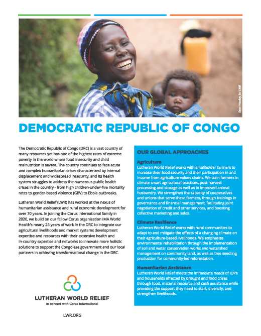 Democratic Republic of Congo Country Overview